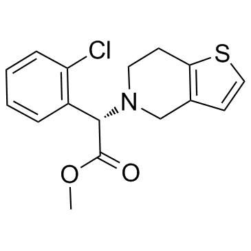 Clopidogrel  Chemical Structure