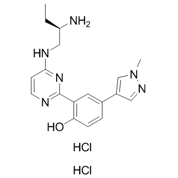 CRT0066101 dihydrochloride Chemische Struktur