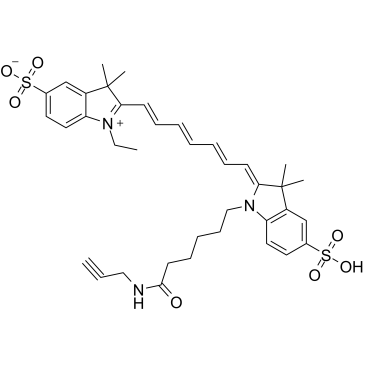 Cy7-YNE Chemische Struktur