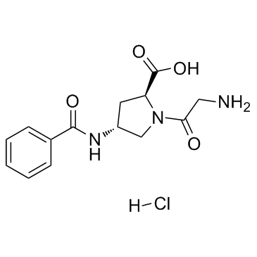 Danegaptide Hydrochloride Chemische Struktur