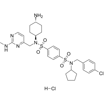 Deltasonamide 2 hydrochloride 化学構造