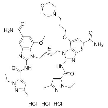 diABZI STING agonist-1 trihydrochloride التركيب الكيميائي