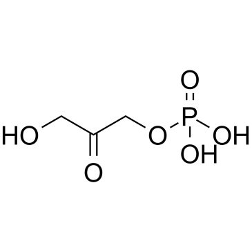 Dihydroxyacetone phosphate Chemische Struktur