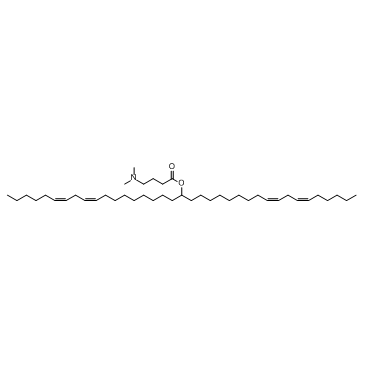 D-Lin-MC3-DMA 化学構造