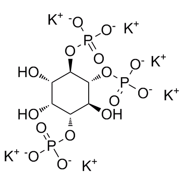 D-myo-Inositol 1,4,5-trisphosphate hexapotassium salt Chemische Struktur