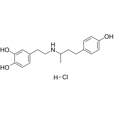 Dobutamine hydrochloride Chemische Struktur
