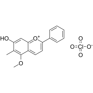 Dracorhodin perchlorate 化学構造