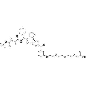 E3 ligase Ligand-Linker Conjugates 40 Chemische Struktur