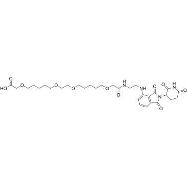 E3 ligase Ligand-Linker Conjugates 49 化学構造