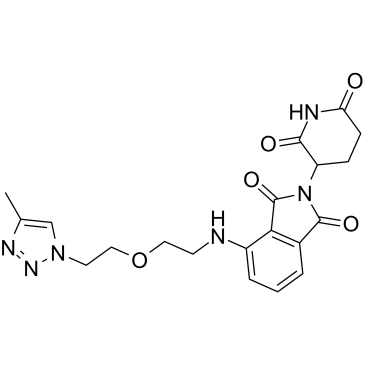 E3 ligase Ligand-Linker Conjugates 50 化学構造