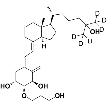 Eldecalcitol-d6  Chemical Structure