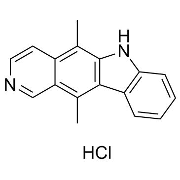 Ellipticine hydrochloride Chemische Struktur