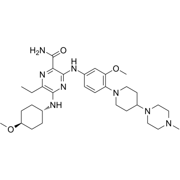 EML4-ALK kinase inhibitor 1 化学構造