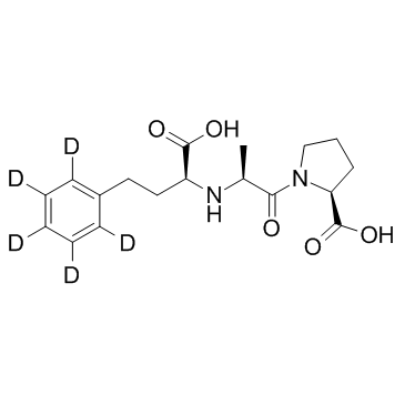 Enalaprilat D5  Chemical Structure