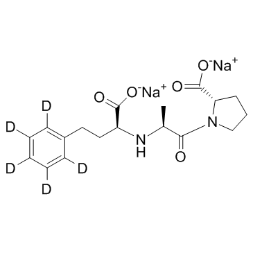 Enalaprilat D5 Sodium Salt التركيب الكيميائي