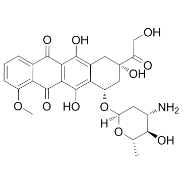 Epirubicin  Chemical Structure