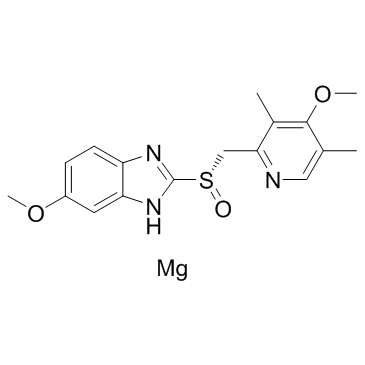 Esomeprazole magnesium salt  Chemical Structure