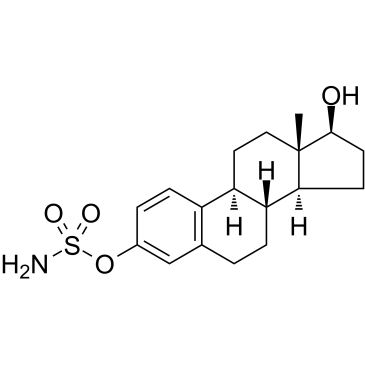 Estradiol 3-sulfamate 化学構造