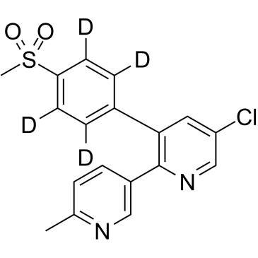 Etoricoxib D4 Chemische Struktur