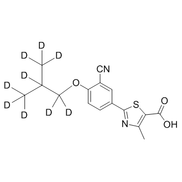 Febuxostat D9  Chemical Structure