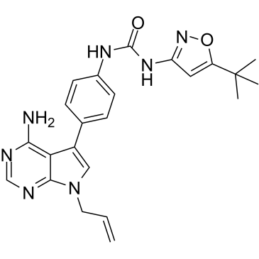 FLT3-IN-4 Chemische Struktur