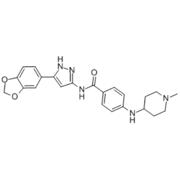 FLT3-IN-6 Chemische Struktur
