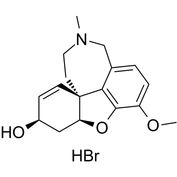 Galanthamine hydrobromide  Chemical Structure