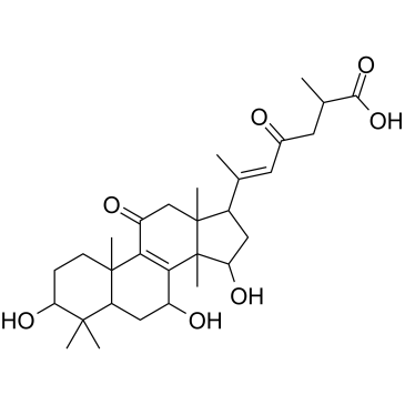 Ganoderenic acid C Chemische Struktur