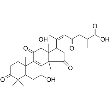 Ganoderenic acid E 化学構造