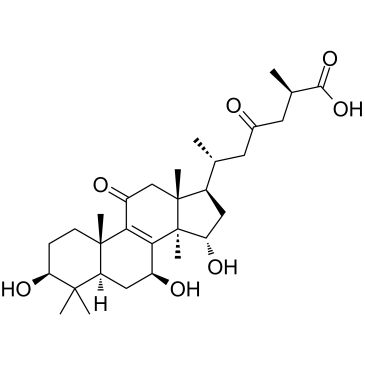 Ganoderic acid C2 Chemische Struktur