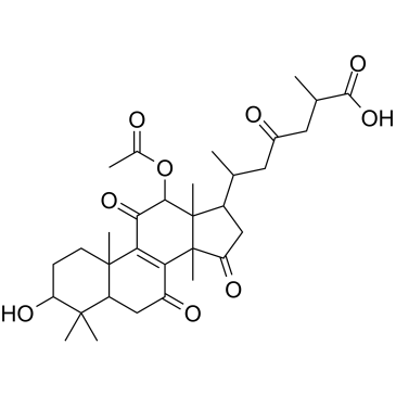 Ganoderic acid H Chemische Struktur