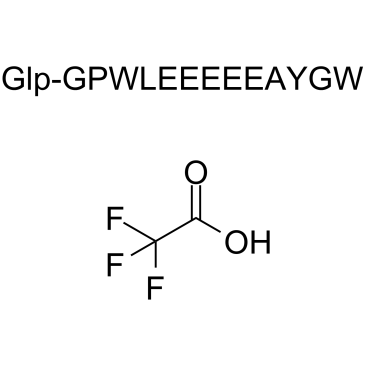 Gastrin I (1-14), human (TFA) التركيب الكيميائي