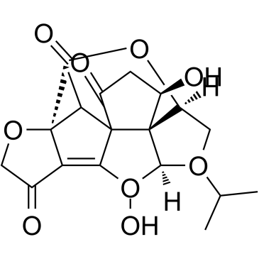 Ginkgolide K  Chemical Structure