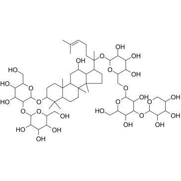 Ginsenoside Ra3 化学構造