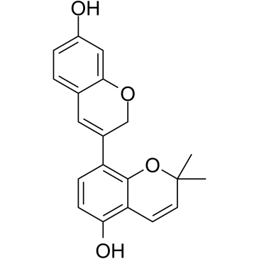 Glabrene  Chemical Structure