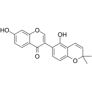 Glabrone التركيب الكيميائي