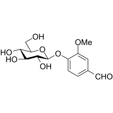 Glucovanillin التركيب الكيميائي