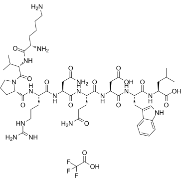 Gp100 (25-33), human TFA التركيب الكيميائي