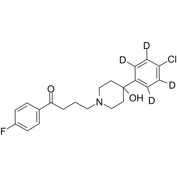 Haloperidol D4 化学構造