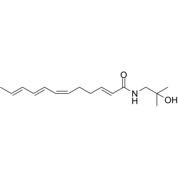 Hydroxy-α-sanshool  Chemical Structure