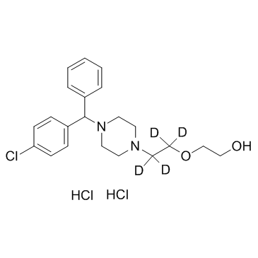 Hydroxyzine D4 dihydrochloride  Chemical Structure