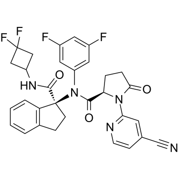 IDH1 Inhibitor 3  Chemical Structure