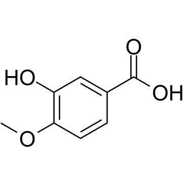 Isovanillic acid التركيب الكيميائي