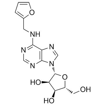 Kinetin riboside Chemische Struktur