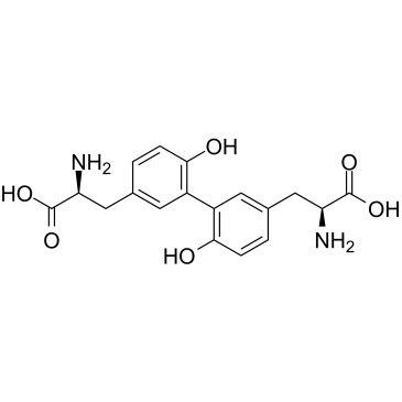 L,L-Dityrosine التركيب الكيميائي