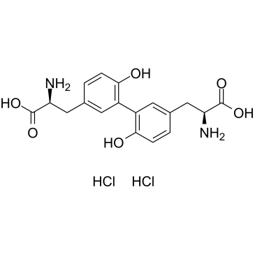 L,L-Dityrosine hydrochloride Chemische Struktur