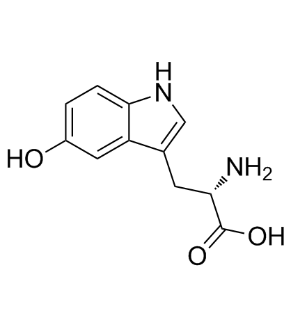 L-5-Hydroxytryptophan 化学構造