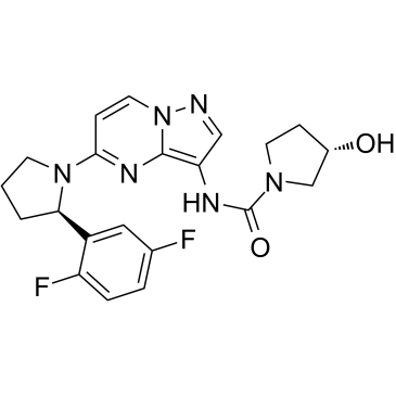 LOXO-101 (Larotrectinib) 化学構造