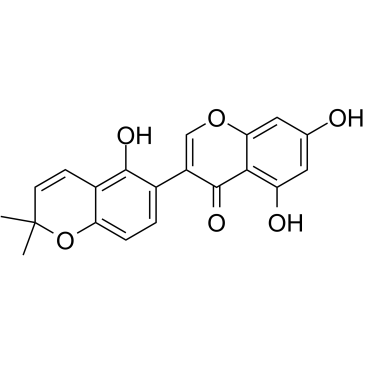 Licoisoflavone B التركيب الكيميائي