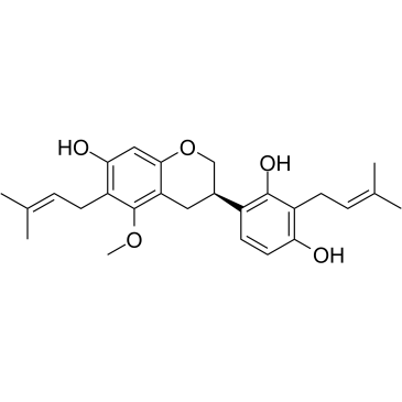 Licoricidin التركيب الكيميائي